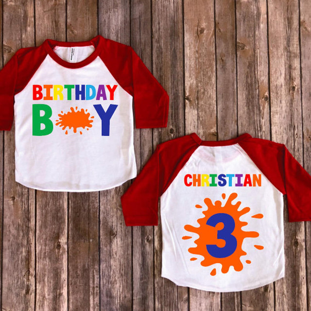 Personalize Paint Birthday Shirt, Paint Party, Art Party,customize